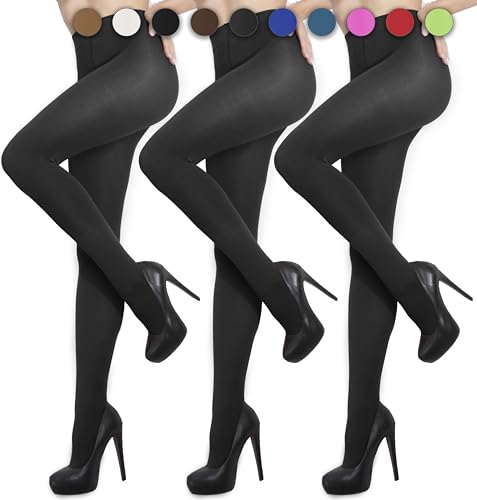sesto senso 3 Pack Strumpfhosen Damen Blickdicht 50 Den Microfaser 3D Graphit 48-50 XL Graphit sesto senso 3 Pack Strumpfhosen Damen Blickdicht 50 Den Microfaser 3D Graphit 48-50 XL Graphit von sesto senso