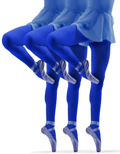 sesto senso 3er Pack Strumpfhose Mädchen Blau 40 Den Kinderstrumpfhosen Blickdichte Mikrofaser Bunt Girl 92 98 Modrak Blue von sesto senso