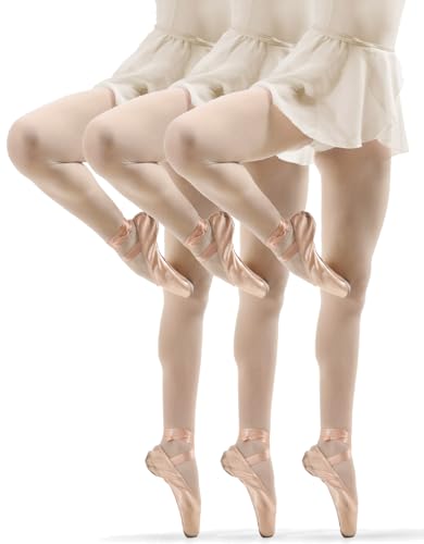 sesto senso 3er Pack Strumpfhose Mädchen Hautfarbe 40 Den Kinderstrumpfhosen Blickdichte Mikrofaser Bunt Girl 128 134 Beige von sesto senso