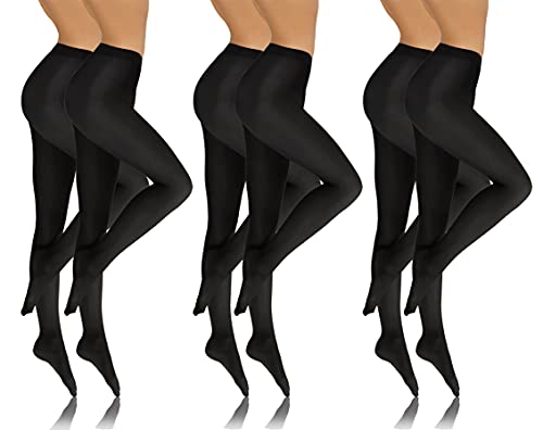 sesto senso Damen Strumpfhose 40 DEN Bunte Set 6 Paar Blickdicht Microfaser Schwarz 2 XS-S SET1 sesto senso Damen Strumpfhose 40 DEN Bunte Set 6 Paar Blickdicht Microfaser Schwarz 2 XS-S SET1 von sesto senso