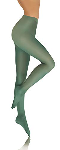 sesto senso Damen Strumpfhose Blickdicht Microfaser 70 DEN Grün 2 XS-S Smeraldo sesto senso Damen Strumpfhose Blickdicht Microfaser 70 DEN Grün 2 XS-S Smeraldo von sesto senso