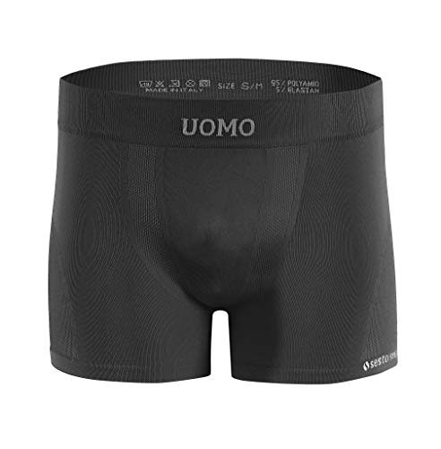 sesto senso Enge Herren Boxershorts Retro Basic Herrenunterwäsche Unterhose Unterwäsche L/XL Graphit von sesto senso
