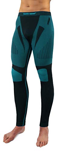 sesto senso Herren Funktionsunterhose Unterhose Leggings Schnelltrocknend Skiunterwäsche L Grün von sesto senso