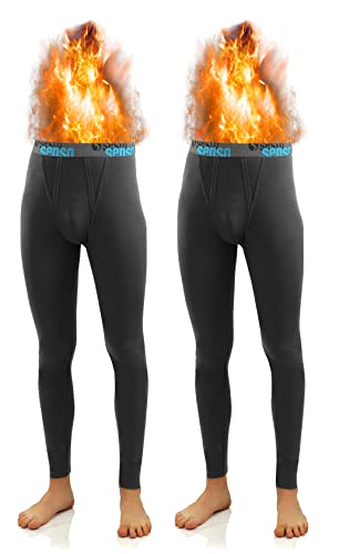 sesto senso Herren Lange Unterhosen Baumwolle 2er Pack Thermo Unterwäsche Funktionsunterwäsche Winter XXL 2 Graphit sesto senso Herren Lange Unterhosen Baumwolle 2er Pack Thermo Unterwäsche Funktionsunterwäsche Winter XXL 2 Graphit von sesto senso