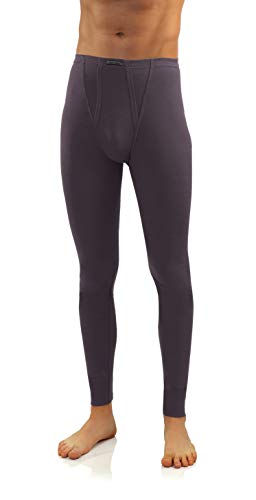 sesto senso Lange Unterhose männer thermounterwäsche Herren k1 (Graphite, XL) von sesto senso