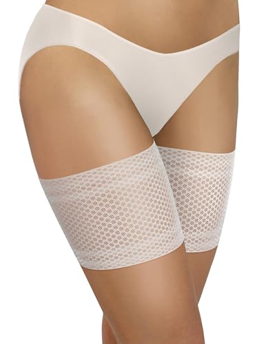 sesto senso Oberschenkelbänder Anti-reibung Luftige Atmungsaktive Sexy Elastische mit 4 Silikonstreifen weiß 55-60 S sesto senso Oberschenkelbänder Anti-reibung Luftige Atmungsaktive Sexy Elastische mit 4 Silikonstreifen weiß 55-60 S von sesto senso