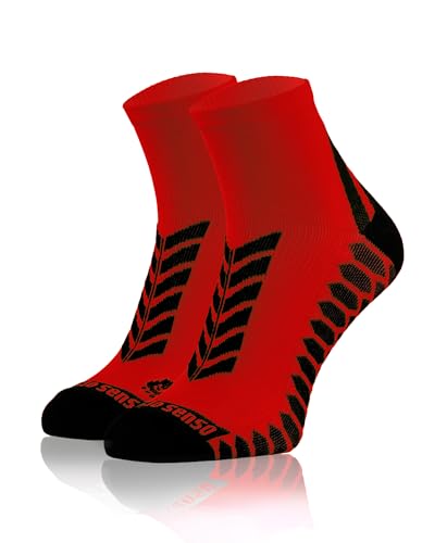 sesto senso Sport Socken Damen Herren 1 Paar Bunte Sportsocken Laufsocken 43-47 Rot sesto senso Sport Socken Damen Herren 1 Paar Bunte Sportsocken Laufsocken 43-47 Rot von sesto senso
