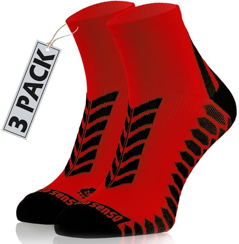 sesto senso Sport Socken Damen Herren 3 Paar Bunte Sportsocken Laufsocken 35-38 Rot sesto senso Sport Socken Damen Herren 3 Paar Bunte Sportsocken Laufsocken 35-38 Rot von sesto senso