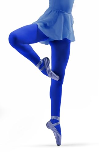 sesto senso Strumpfhose Mädchen Blau 40 Den Kinderstrumpfhosen Blickdichte Mikrofaser Bunt Girl 116 122 Modrak Blue von sesto senso