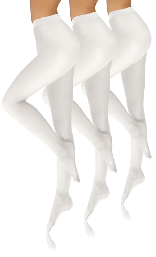 sesto senso strumpfhosen damen 3 pack Weiß 40 den Bunte Blickdicht Microfaser 44-46 4 L Bianco sesto senso strumpfhosen damen 3 pack Weiß 40 den Bunte Blickdicht Microfaser 44-46 4 L Bianco von sesto senso
