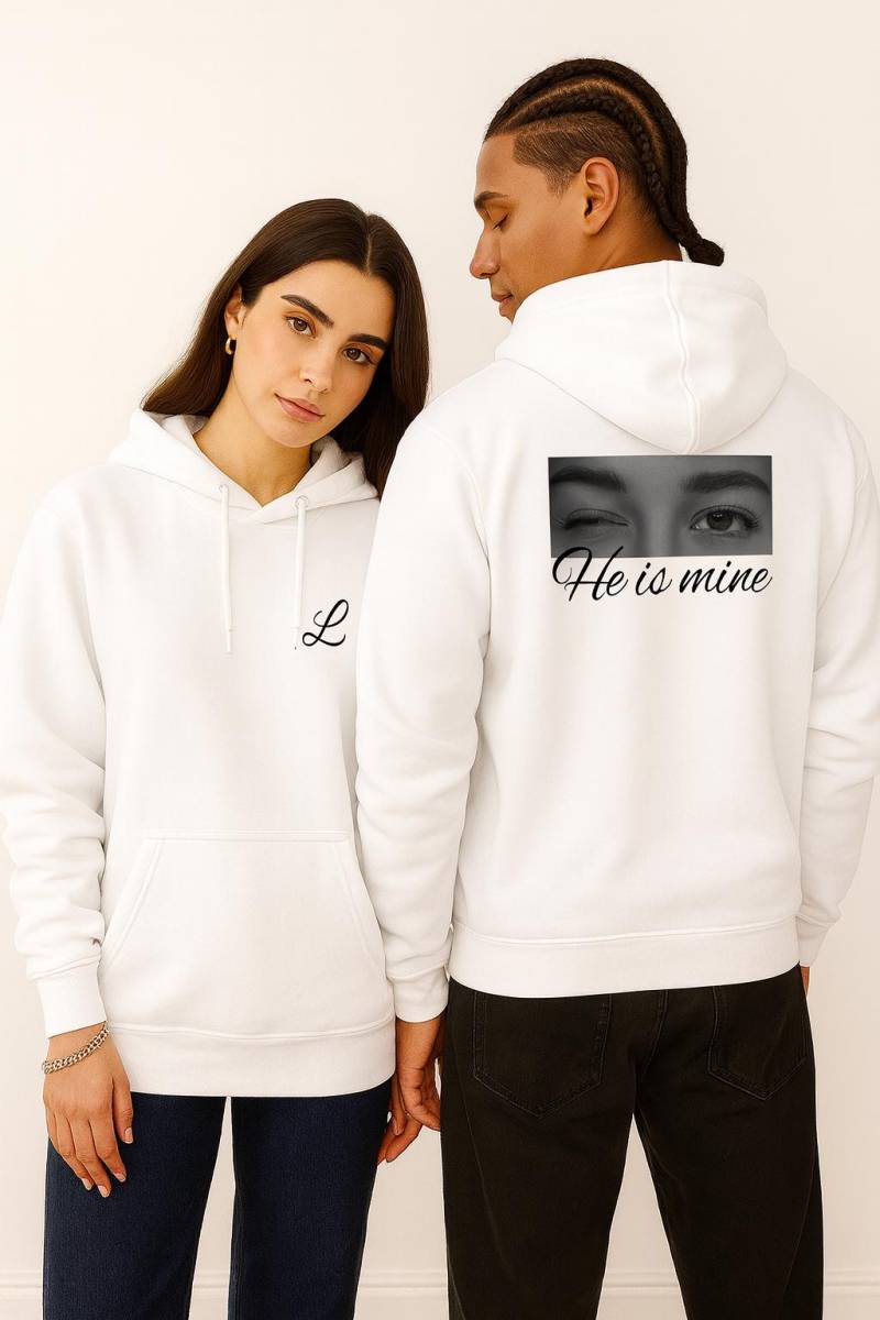 Personalisiertes Couple Hoodie Foto, Buchstabe Partner Geschenk Für Freundin/Freund Pärchen Winter, Weihnachtsgeschenk von sevenstickdruck