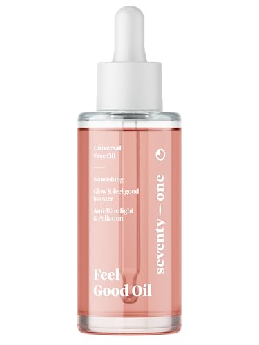 SeventyOne Percent| Feel Good Oil |Trockenöl für das Gesicht| Ultra-feuchtigkeitsspendend & schützend | Stellt die Haut wieder her & glättet sie | Verleiht ihr mehr Ausstrahlung| Made in France| 50 ml von seventyone PERCENT