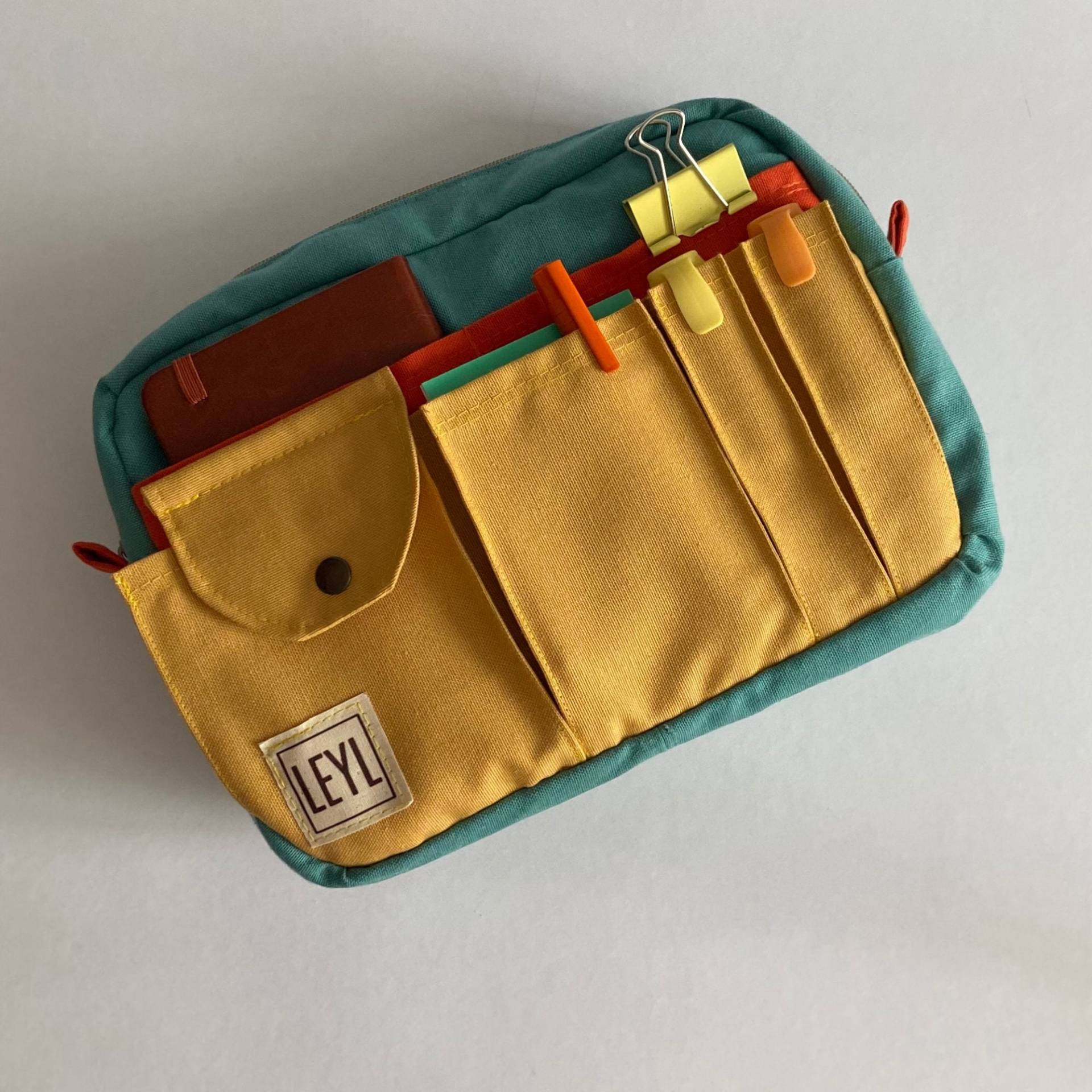 Canvas Geldbörse Organizer Einsatz Mit Multi Pocket, Tote Zipper, Medium Für Innenhandtasche, Gebrauchsbeutel, Bag In Canvas Geldbörse Organizer Einsatz Mit Multi Pocket, Tote Zipper, Medium Für Innenhandtasche, Gebrauchsbeutel, Bag In von sewingjobs