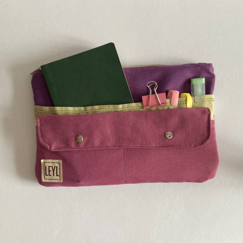 Personalisierter Schlanker Geldbörsen-Organizer Mit Reißverschluss, Handtaschen-Organizer-Einsatz, Taschen-Tägliche Multi-Beutel, Notizbuch von sewingjobs