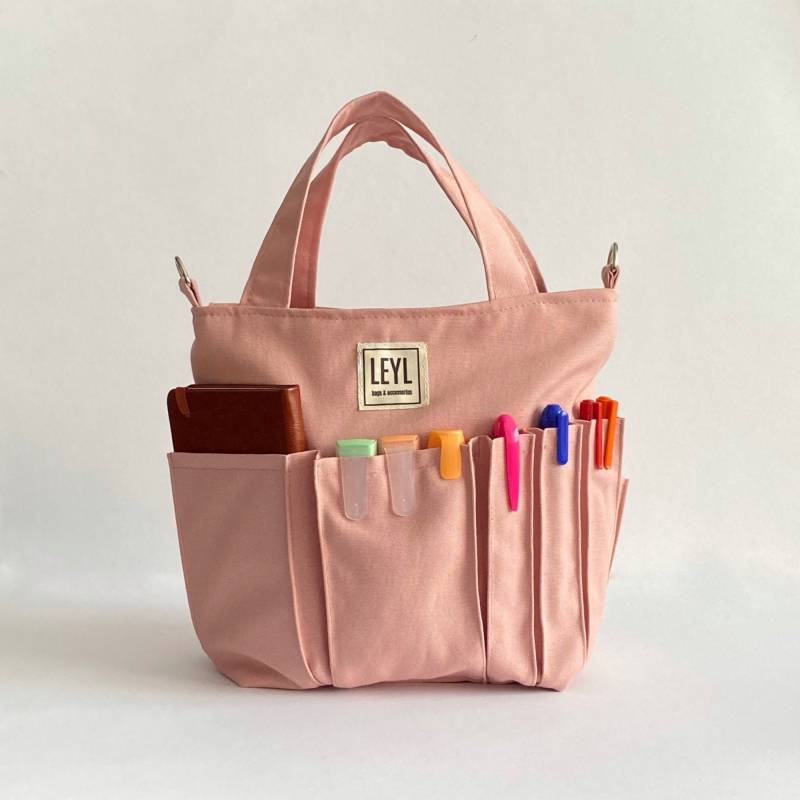 Planer Tragetasche Für Die Stationäre Aufbewahrung, Canvas Caddying, Journal Tragetasche, Gebrauchs-Einkaufstasche, Planer-Tasche, Reise-Tragetasche von sewingjobs