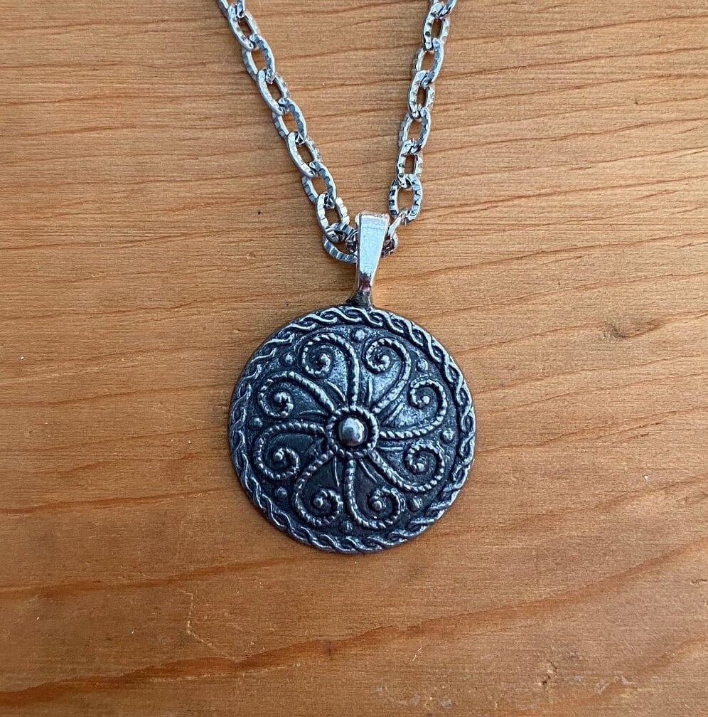 Kari Zinn Knopf Halskette Aus Norwegen von sewingtammi