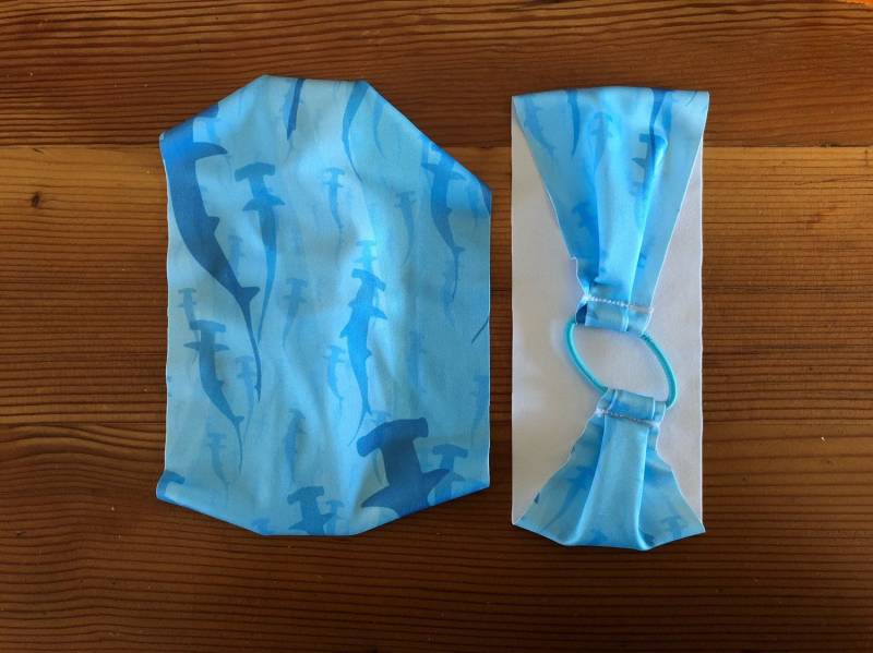 Scuba /Schnorchel/Yoga Stirnband von sewingwaves