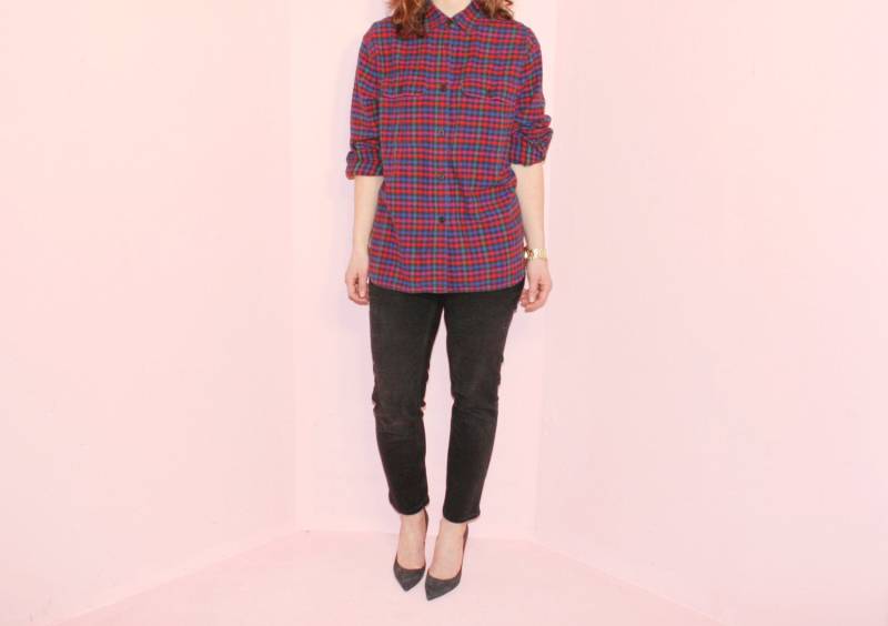 Flanell/Karierte Bluse/Lizport/Large von sewjustified