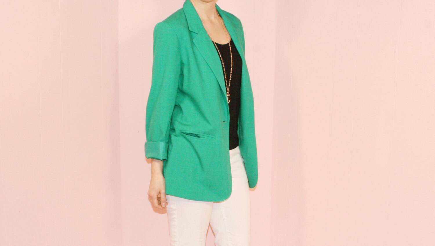 Überdimensionale Vintage Blazer/Sag Harbor 1990Er Jahre Sz-8 von sewjustified