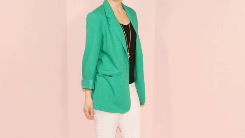 Überdimensionale Vintage Blazer/Sag Harbor 1990Er Jahre Sz-8 von sewjustified