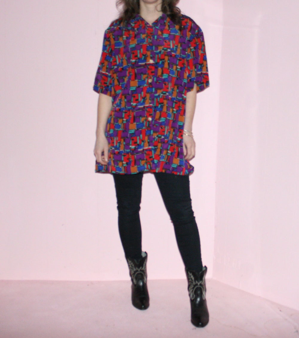 Übergroße Bluse/Patterned/ von sewjustified