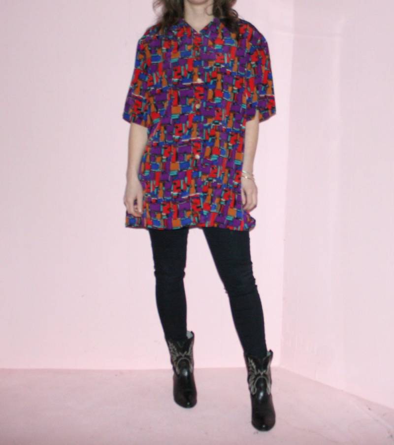 Übergroße Bluse/Patterned/ von sewjustified