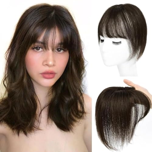 Sexycat Clip in Pony für Frauen Echthaar Braun 360° Abdeckung Haarteile Clin on Fringe Wispy Bangs Haaraufsatz zum Ausdünnen Sexycat Clip in Pony für Frauen Echthaar Braun 360° Abdeckung Haarteile Clin on Fringe Wispy Bangs Haaraufsatz zum Ausdünnen von sexycat