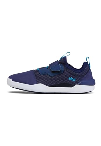 sfoli sporti Everyday Sneaker für aktive Kids, breiter Zehenbereich, flexibel Größe 30-40 Navy Blau - Navy sfoli sporti Everyday Sneaker für aktive Kids, breiter Zehenbereich, flexibel Größe 30-40 Navy Blau - Navy von sfoli
