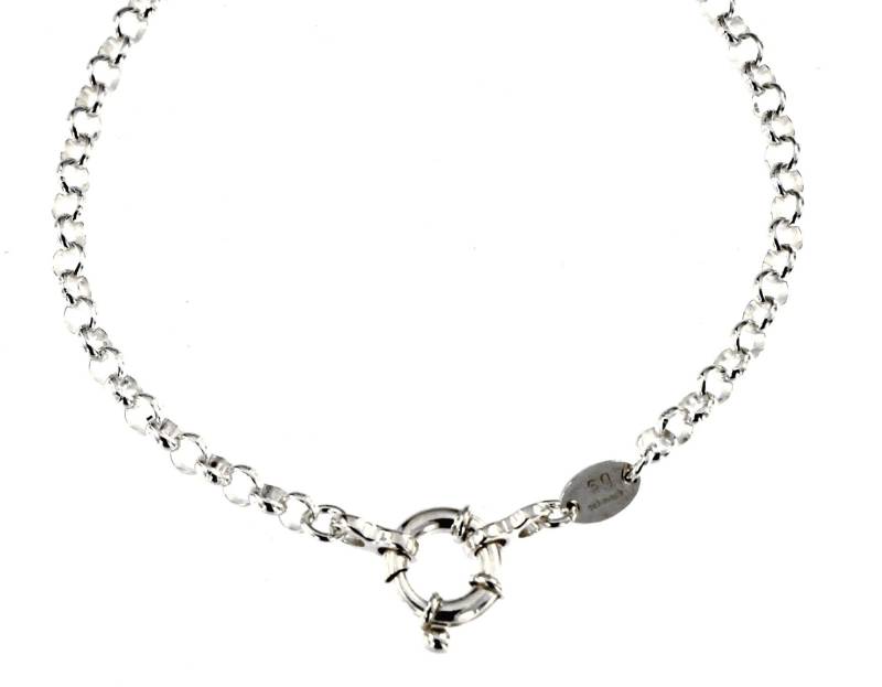 Silberarmband Armband Mit Federring 925 Silber Silberarmband Armband Mit Federring 925 Silber von sgschmuck