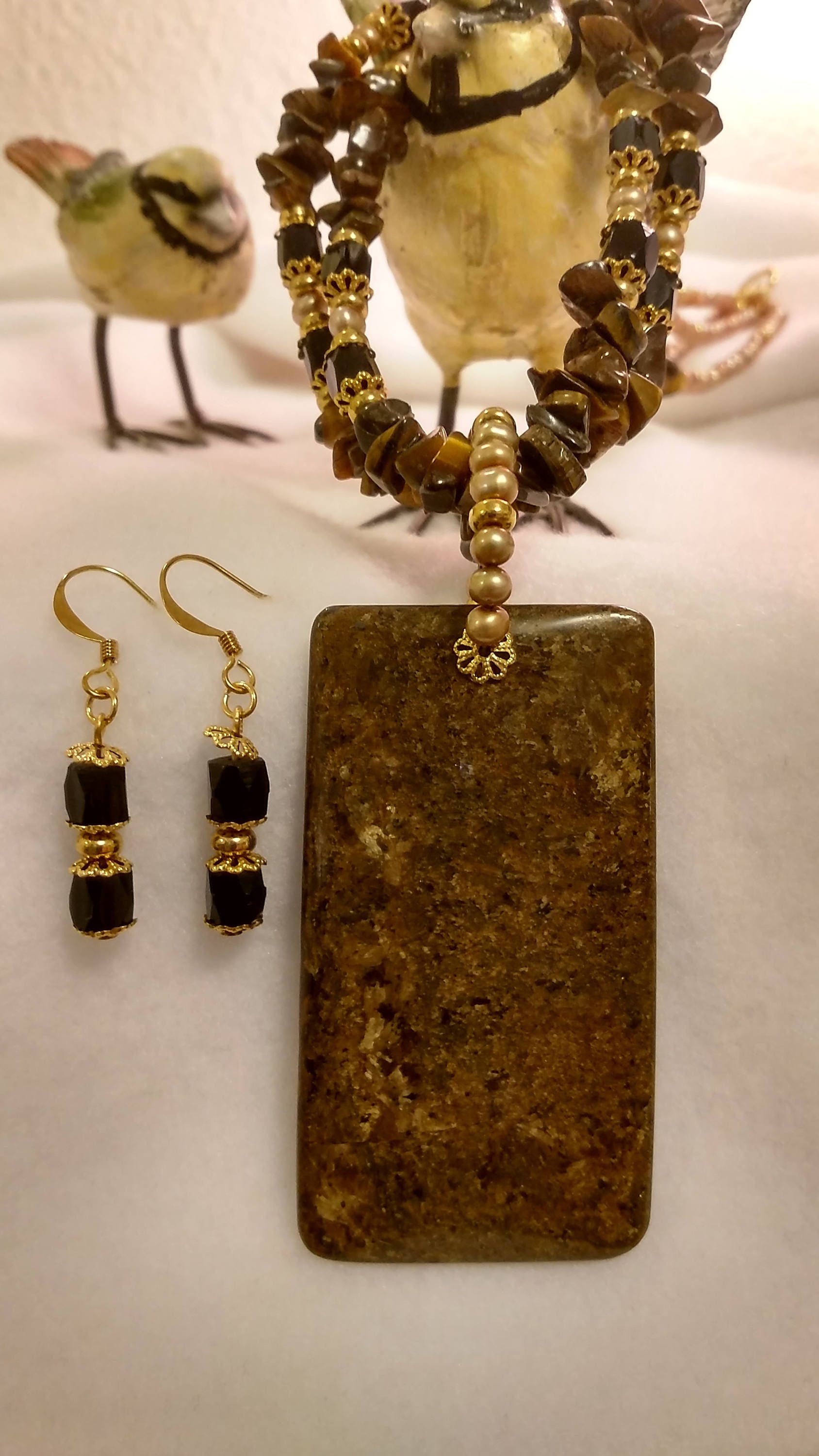 Tigereisen Pirite/Dakota Stein Enstatit Tigereisen Pirite/Dakota Stein Enstatit von shambalaska