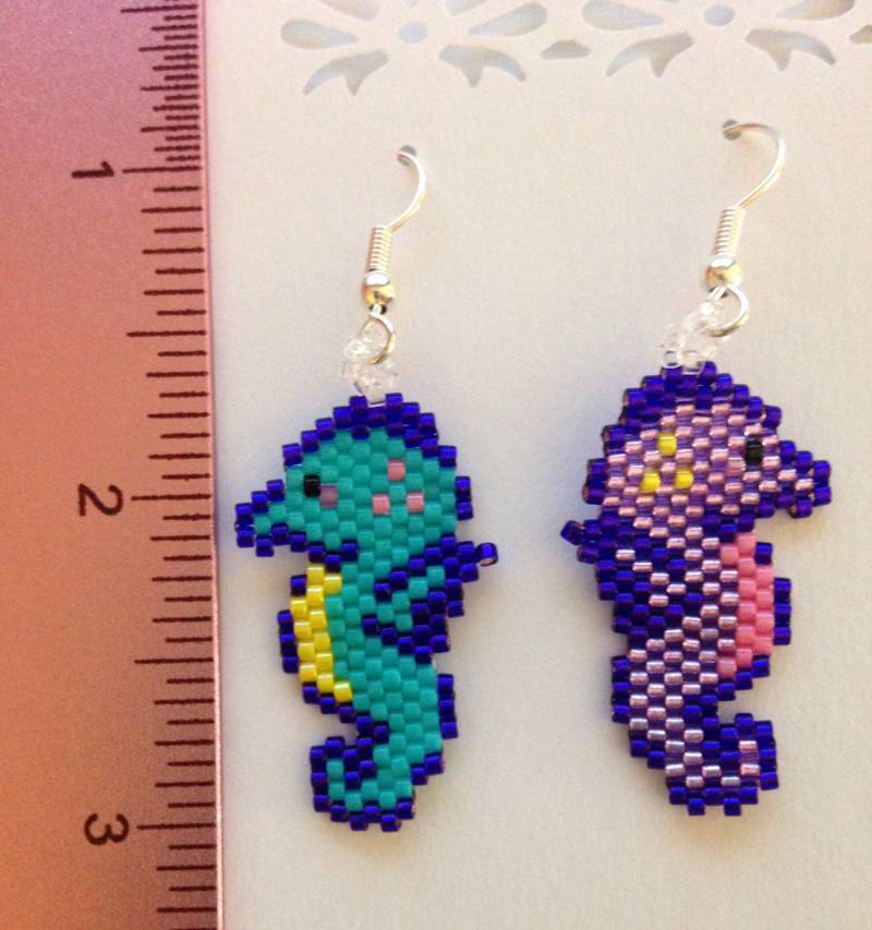 Baby Seepferdchen Ohrringe von shamlynn