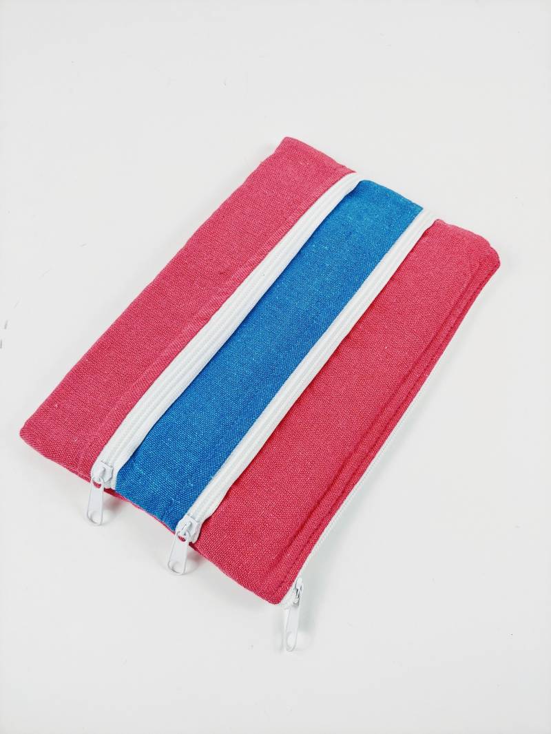 Handgemachte Handtasche, 3 Tasche Beutel, Federmäppchen, Rosa Webstuhl, Reißverschluss-Etui, Kosmetiktasche, Teen Tasche, Geschenktasche Machen von shanidesigns15