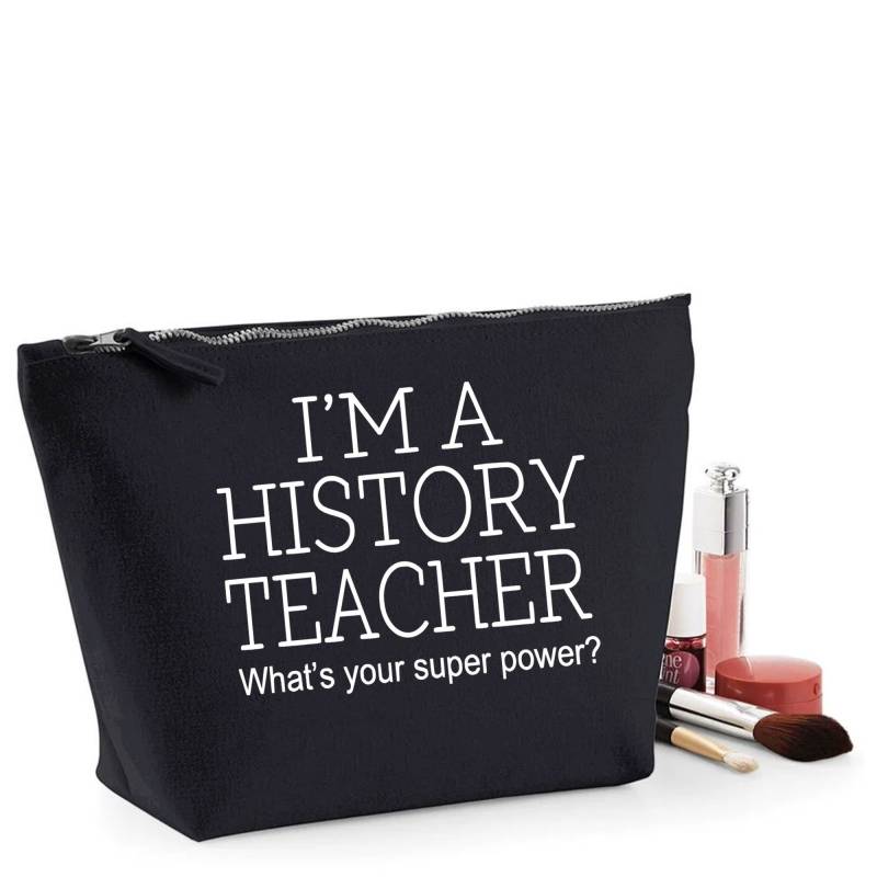 Geschichtslehrer Danke Geschenk Frauen Make Up Accessory Bag Mothers Day von shaniztoons