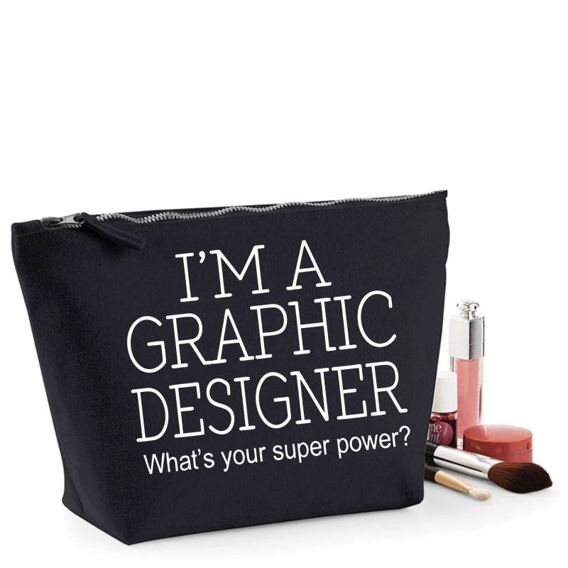 Grafik-Designer Thank You Geschenk Women Es Make Up Accessory Bag Mothers Day von shaniztoons