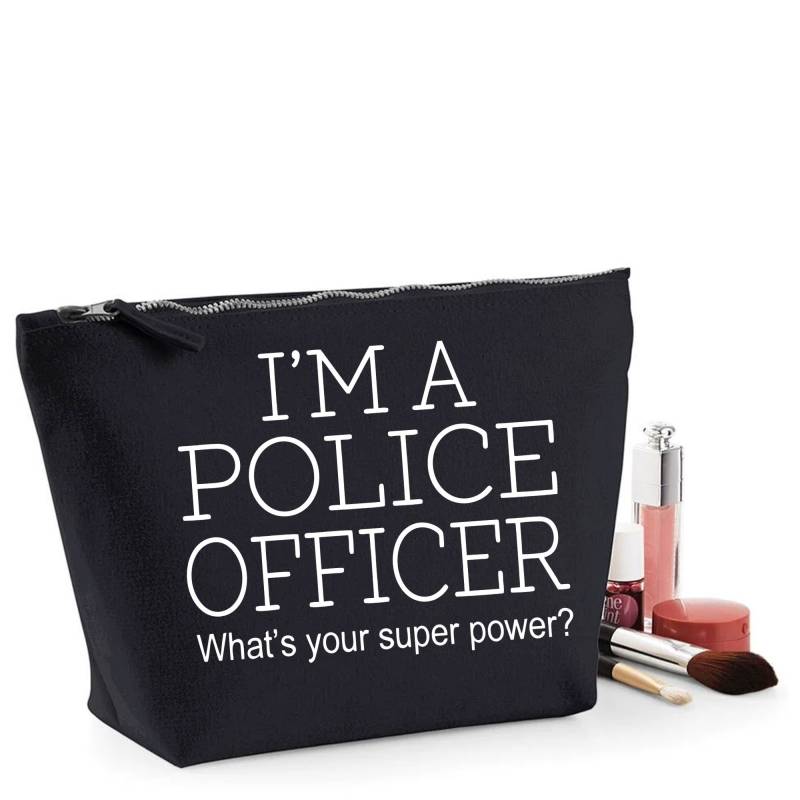 Polizeibeamte Danken Ihnen Geschenk Frauen Make Up Accessory Bag Mothers Day von shaniztoons
