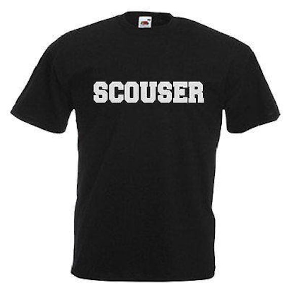 Scouser Liverpool Erwachsene Herren T Shirt 12 Farben Größe S - 3xl von shaniztoons