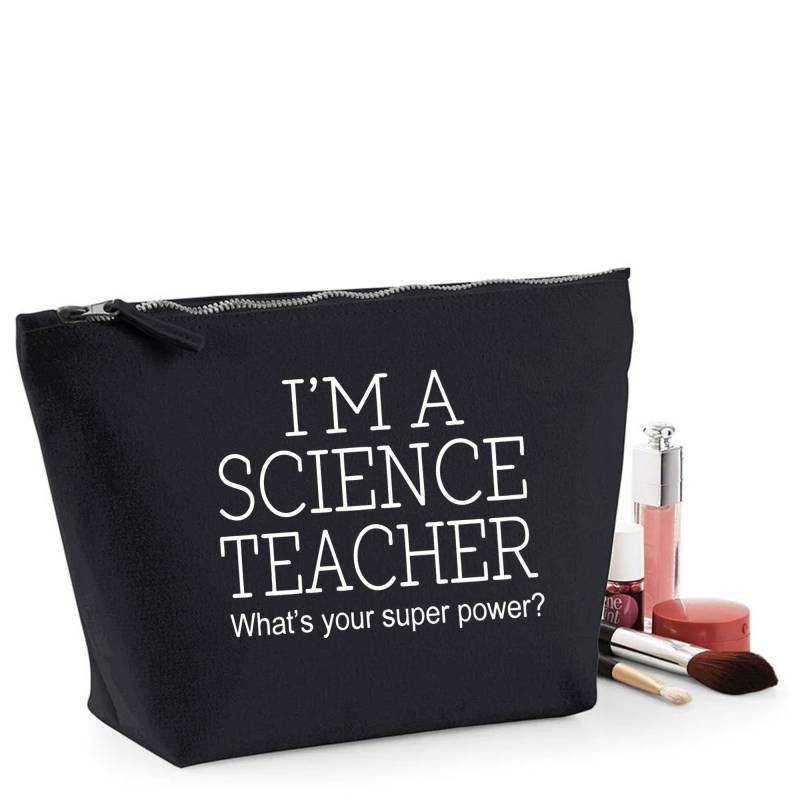 Wissenschaft Lehrer Danke Geschenk Frauen Make-Up Zubehör Tasche Muttertag von shaniztoons