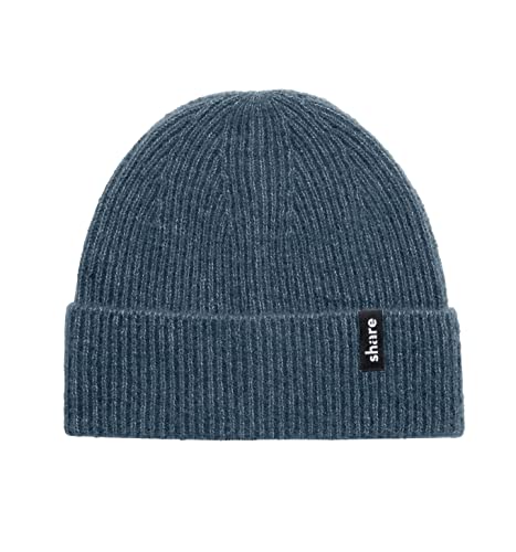 share Unisex AW 22/23 Beanie-Mütze, Positive Petrol, one_Size von share