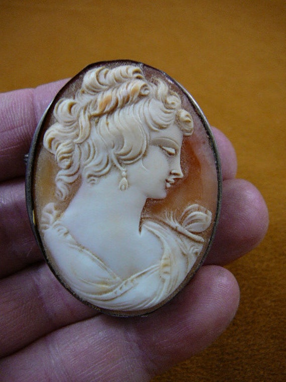 Jahrgang Formidable Frau Mit Haaren Bis Ovales Geschnitzten Shell Cameo 19K Gold Pin Anhänger Portugal C1352 Jahrgang Formidable Frau Mit Haaren Bis Ovales Geschnitzten Shell Cameo 19K Gold Pin Anhänger Portugal C1352 von sharkman123