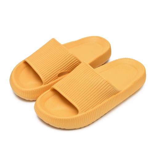 sharllen Badelatschen Kinder Mädchen Flache Sommer Hausschuhe Jungen EVA Badeschlappen Cosy House Rutschfest Dusch Badeschuhe Strand Leicht Sandalen Kinder Pantoletten von sharllen