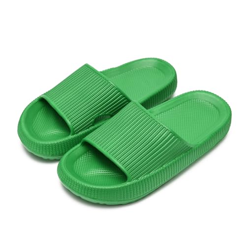 sharllen Badelatschen Kinder Mädchen Flache Sommer Hausschuhe Jungen Eva Badeschlappen Cosy House rutschfest Dusch Badeschuhe Strand Leicht Sandalen Kinder Pantoletten von sharllen