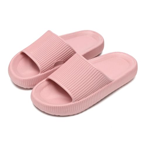 sharllen Badelatschen Kinder Mädchen Flache Sommer Hausschuhe Jungen Eva Badeschlappen Cosy House rutschfest Dusch Badeschuhe Strand Leicht Sandalen Kinder Pantoletten von sharllen