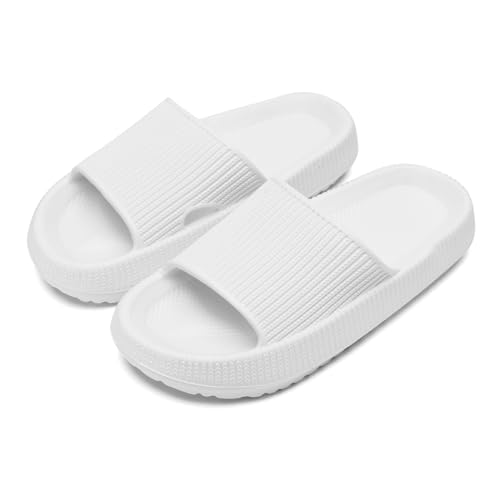 sharllen Badelatschen Kinder Mädchen Flache Sommer Hausschuhe Jungen Eva Badeschlappen Cosy House rutschfest Dusch Badeschuhe Strand Leicht Sandalen Kinder Pantoletten von sharllen