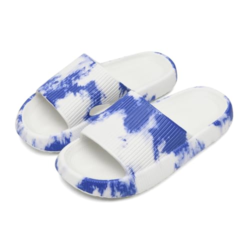 sharllen Badelatschen Kinder Mädchen Flache Sommer Hausschuhe Jungen Eva Badeschlappen Cosy House rutschfest Dusch Badeschuhe Strand Leicht Sandalen Kinder Pantoletten von sharllen