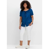 Kurzarm-Bluse von sheego by Joe Browns