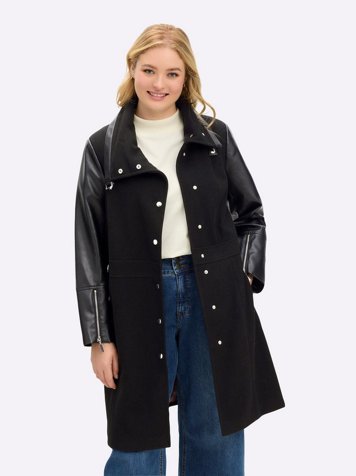 sheego by Joe Browns Allwetterjacke Kurzmantel sheego by Joe Browns Allwetterjacke Kurzmantel von sheego by Joe Browns