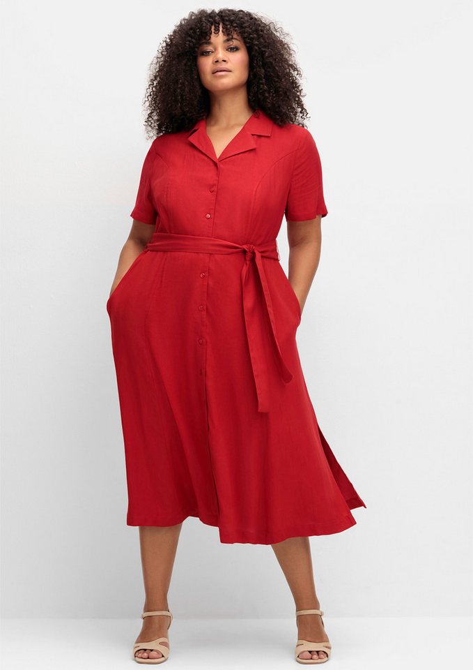 sheego by Joe Browns Etuikleid Hemdblusenkleid . von sheego by Joe Browns