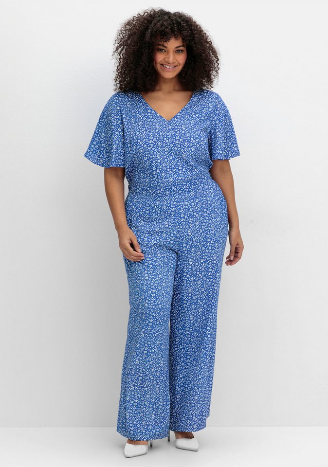 sheego by Joe Browns Jumpsuit Jumpsuit . Innenbeinlänge ca. 74 cm von sheego by Joe Browns