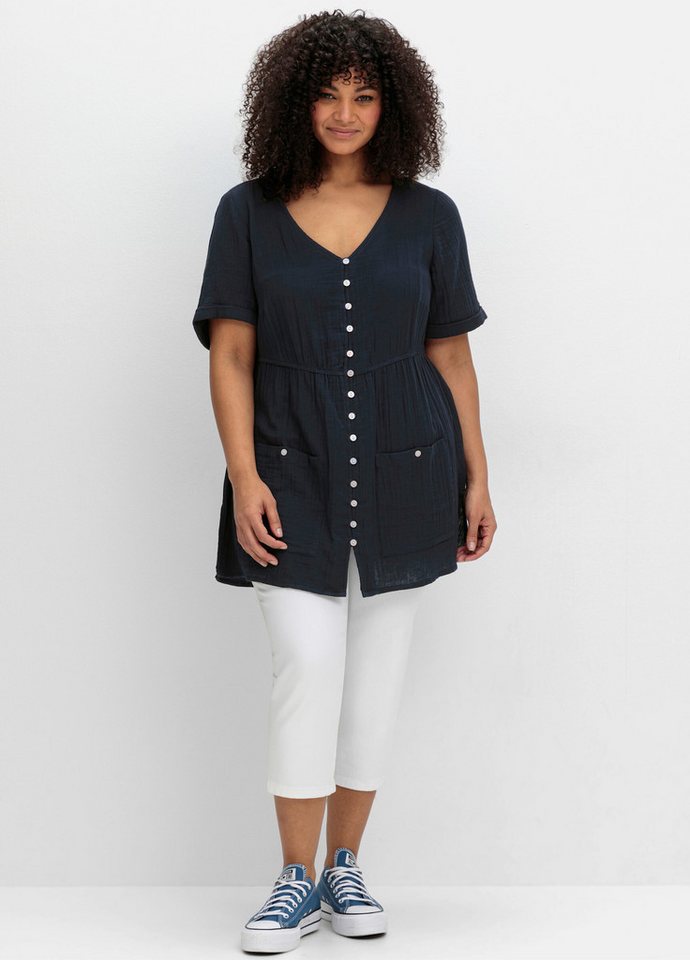 sheego by Joe Browns Klassische Bluse Longbluse von sheego by Joe Browns