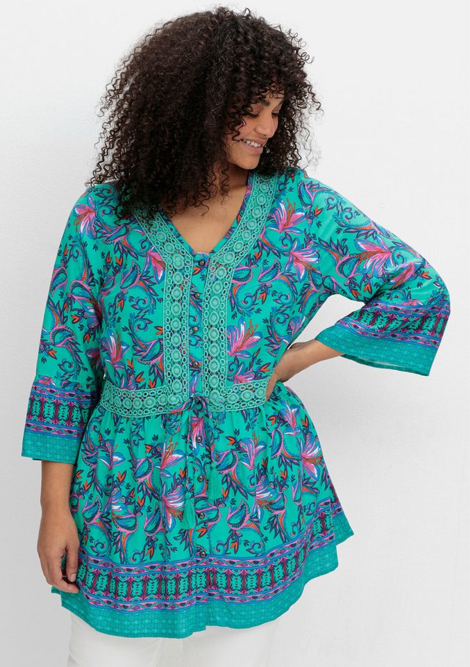 sheego by Joe Browns Klassische Bluse Longbluse von sheego by Joe Browns